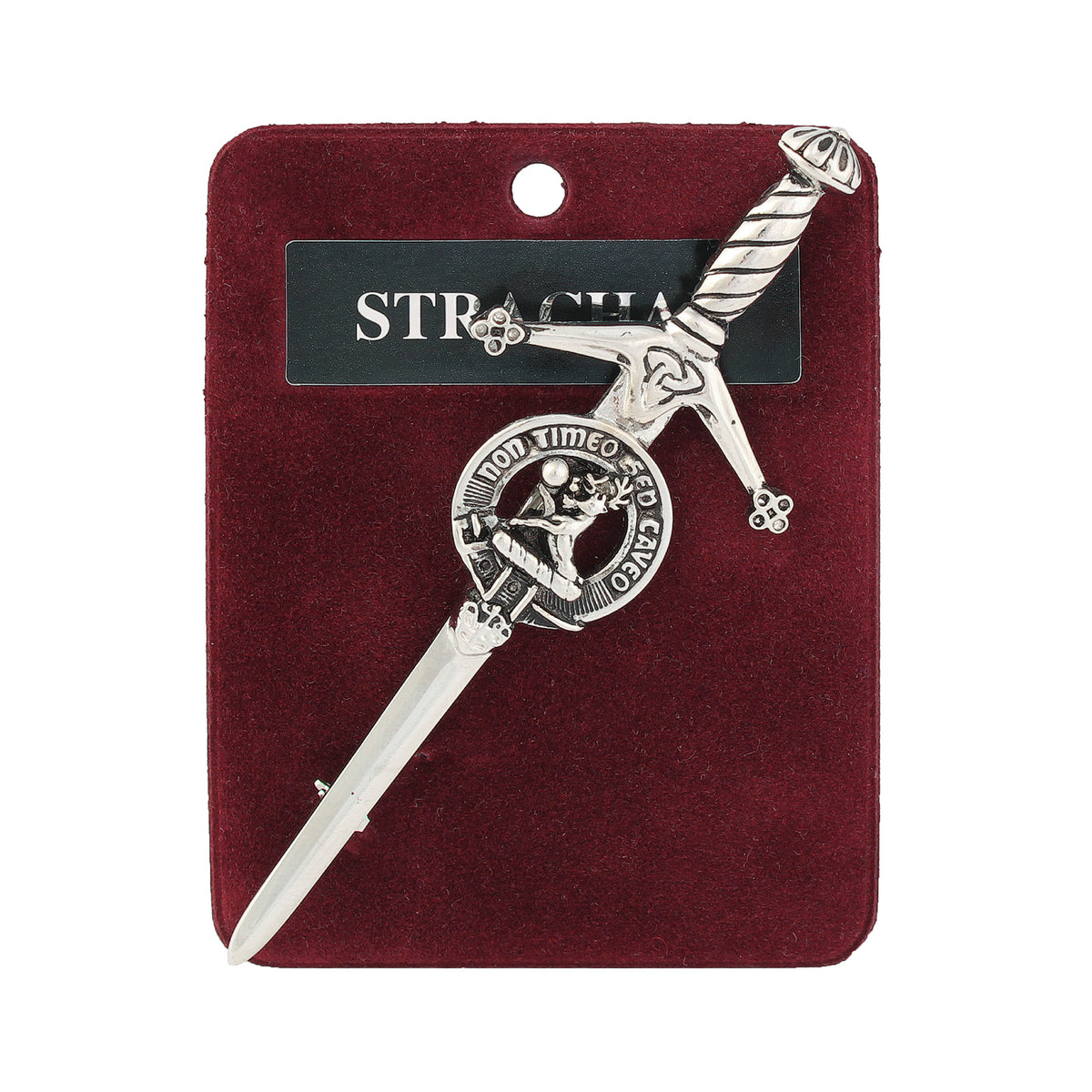 Art Pewter Kilt Pin Strachan KILT.CO.UK