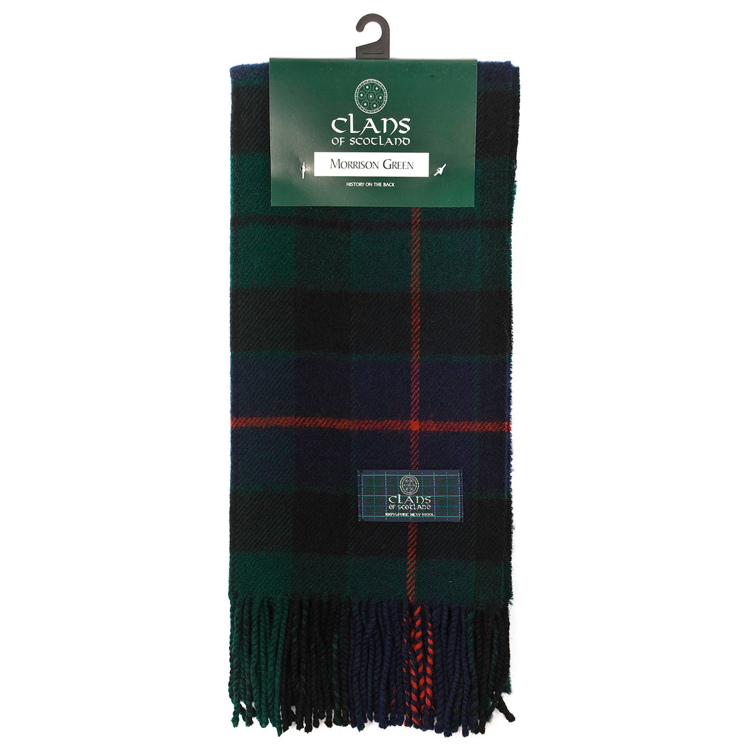 Lambswool Scottish Tartan Clan Scarf Morris