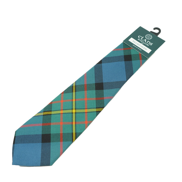 Traditional Scottish Clan Tartan Tie – Traditional Plaid Necktie - MACLAREN ANCIENT