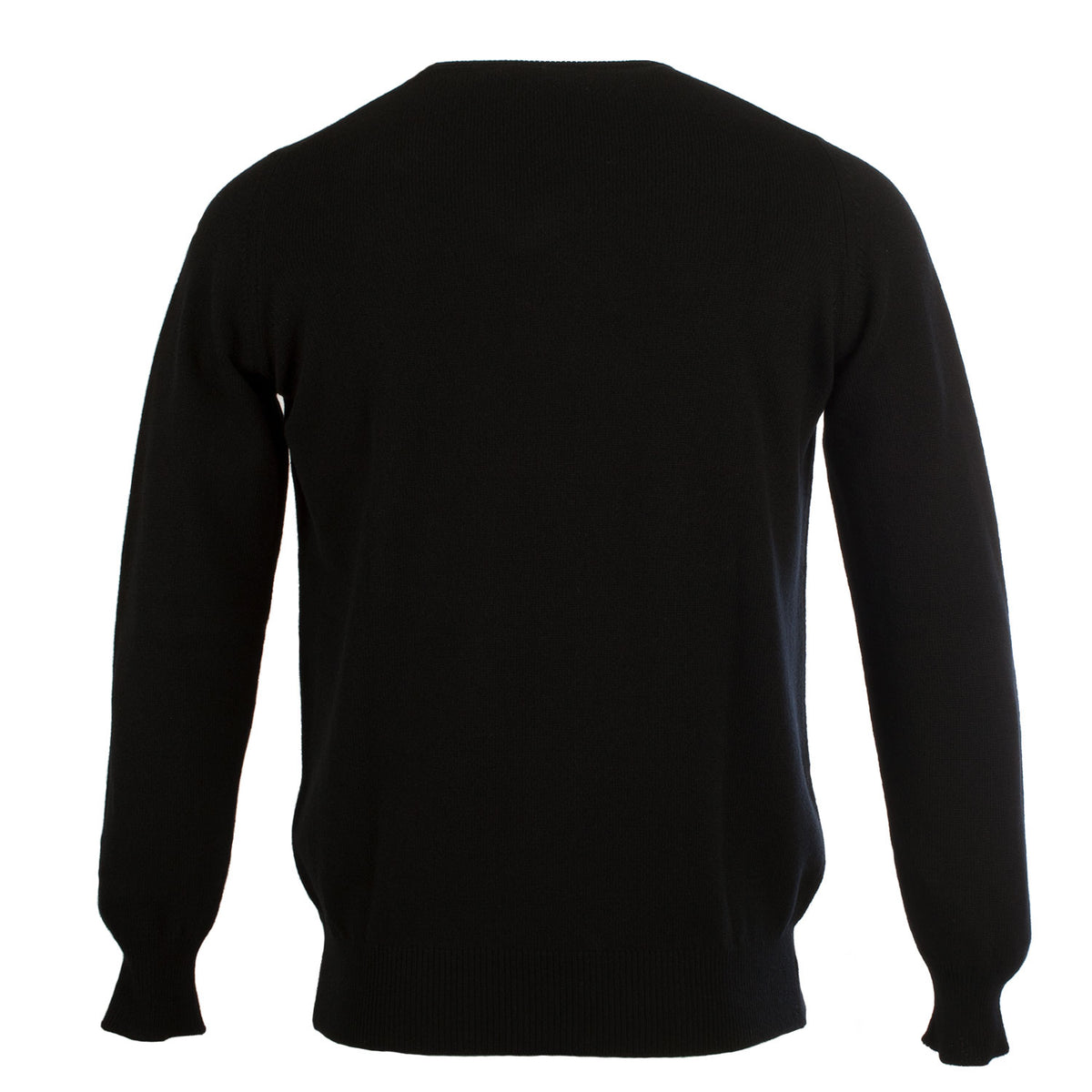 Men's Hawick Knitwear Pure Cashmere Pla Black – KILT.CO.UK