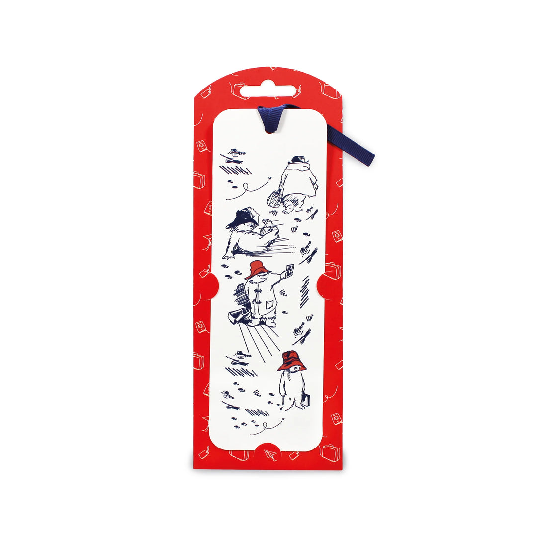 Paddington Bear Storybook Sketch Paper Bookmark with Ribbon