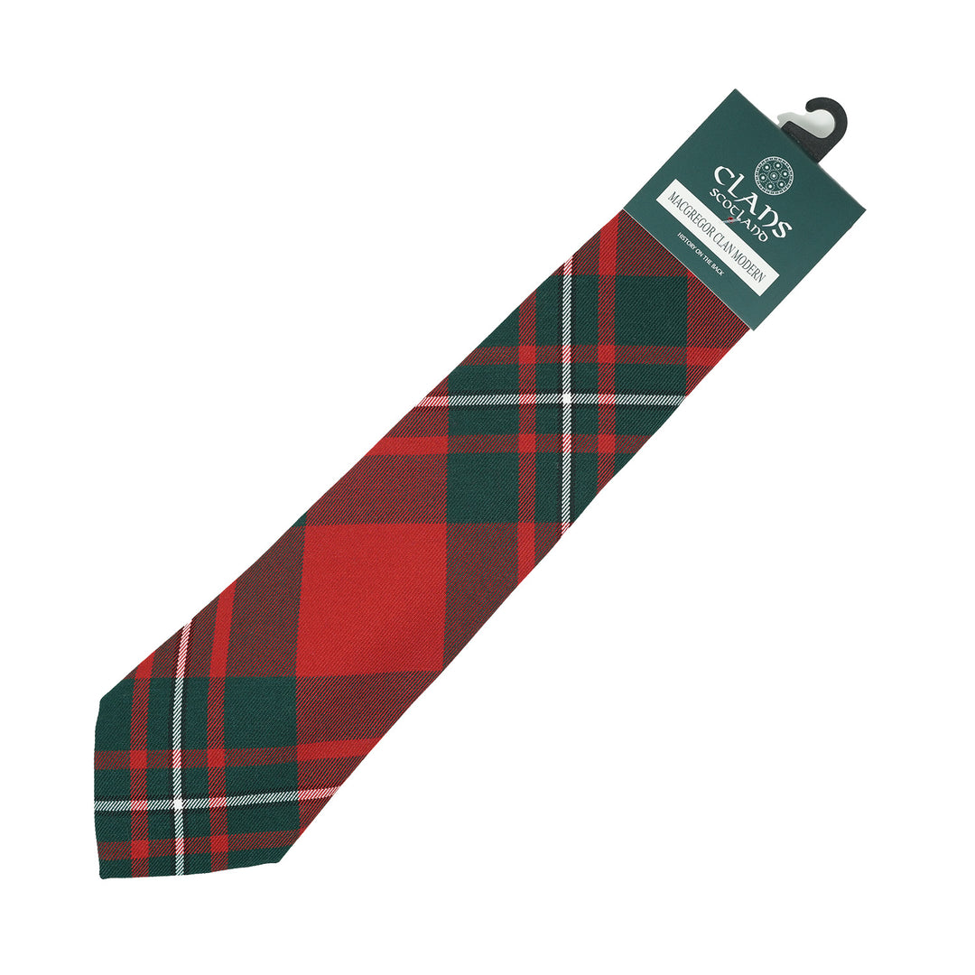 Clan Tartan Tie - Traditional Scottish Plaid Designs