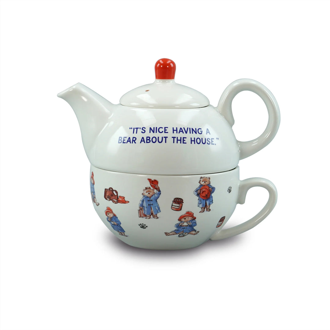 Paddington Bear Tea for One Set – Ceramic Teapot & Cup