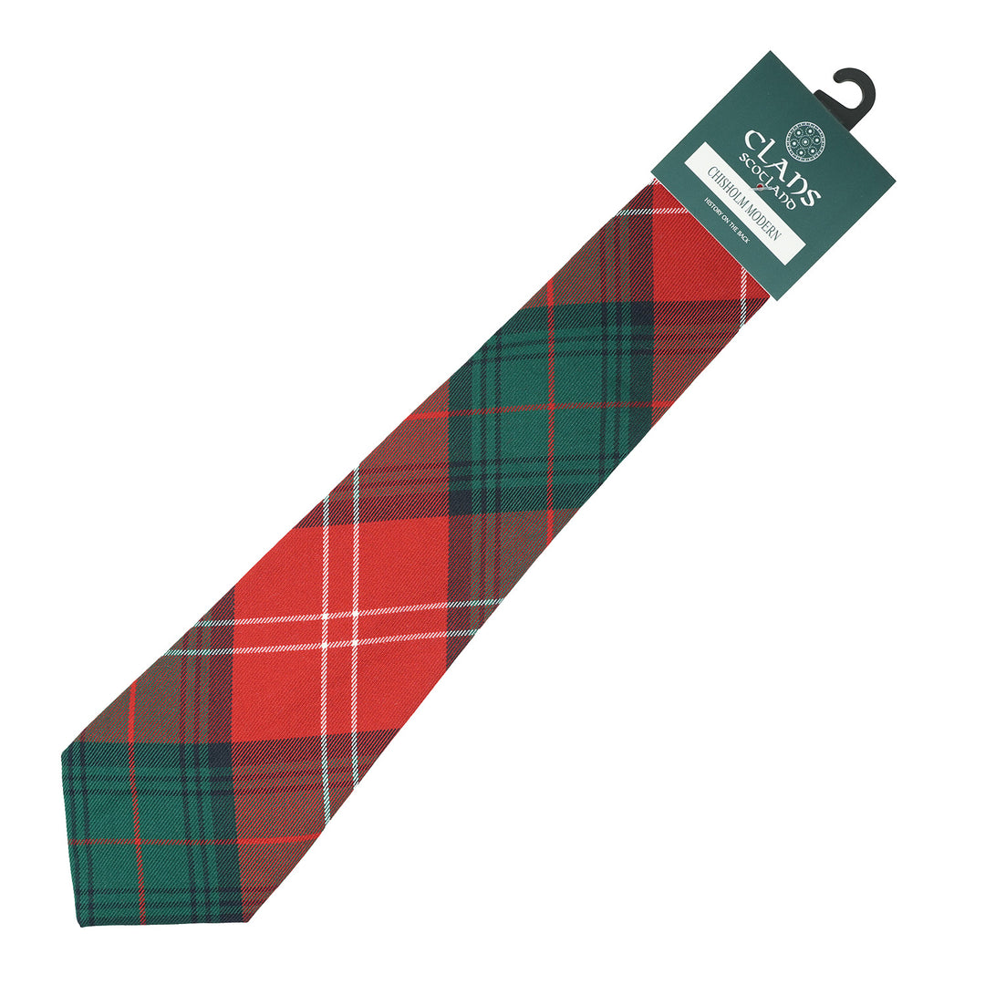 Traditional Scottish Clan Tartan Tie – Traditional Plaid Necktie - CHISHOLM