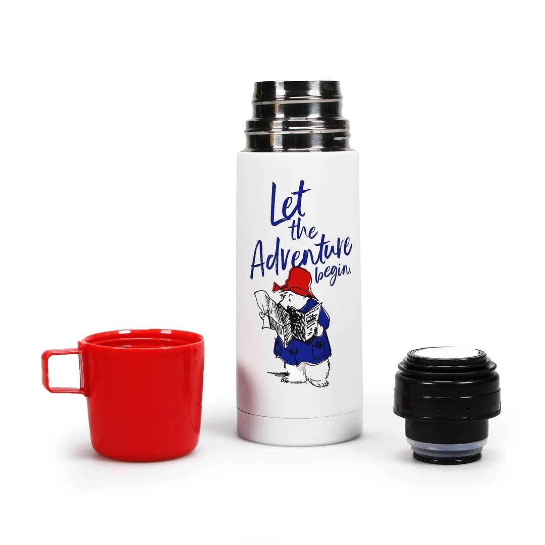 Paddington Bear Adventure Thermal Flask with Cup - 350ml