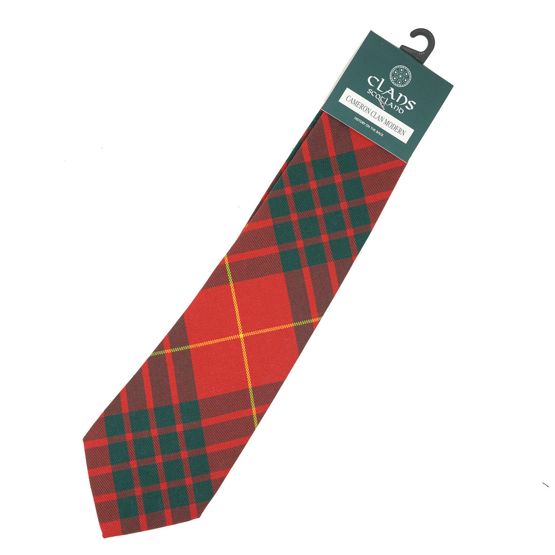Clan Tartan Tie - Traditional Scottish Plaid Designs