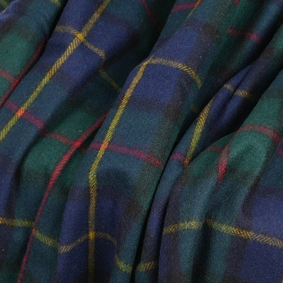 Scottish Tartan Wool-Blend Blanket Throw – Highland Comfort - MACLEOD