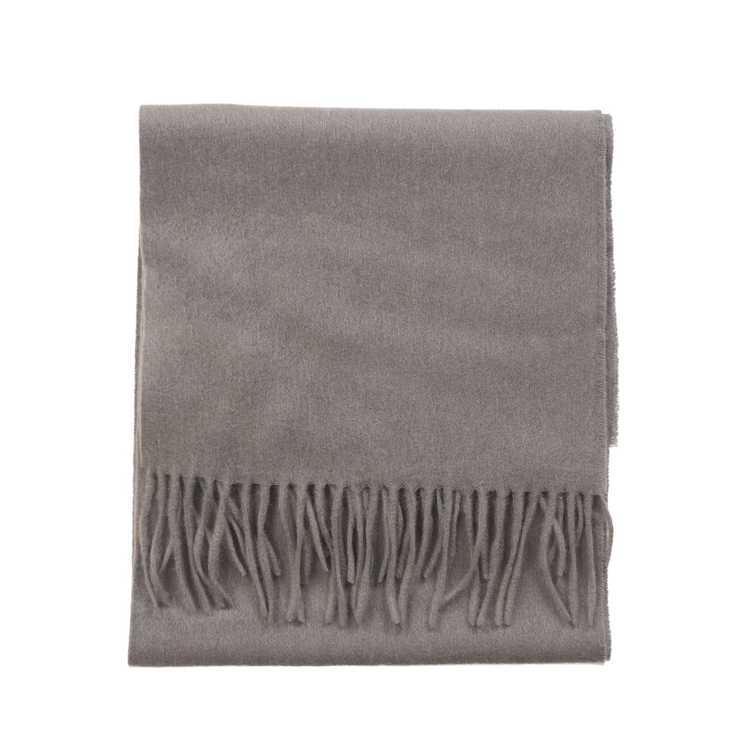 Edinburgh Cashmere Premium Lightweight Scarf - Ultra-Soft Luxury Wrap - CHARCOAL