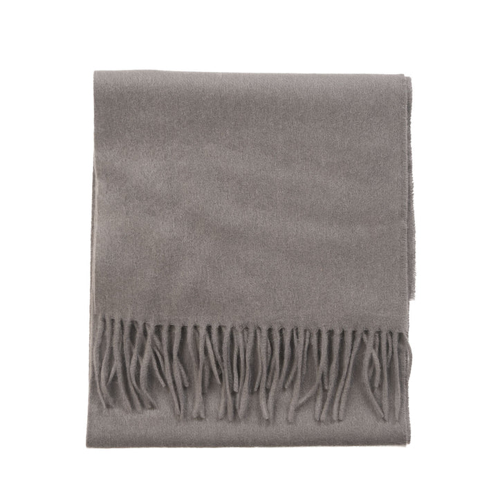 Edinburgh Cashmere Premium Lightweight Scarf - Ultra-Soft Luxury Wrap - CHARCOAL