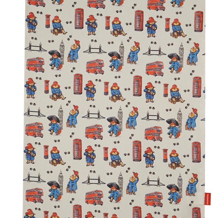 Paddington Bear London Recycled Cotton Tea Towel – 65 × 45cm