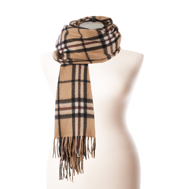 Edinburgh Cashmere Stole  Thomson Camel