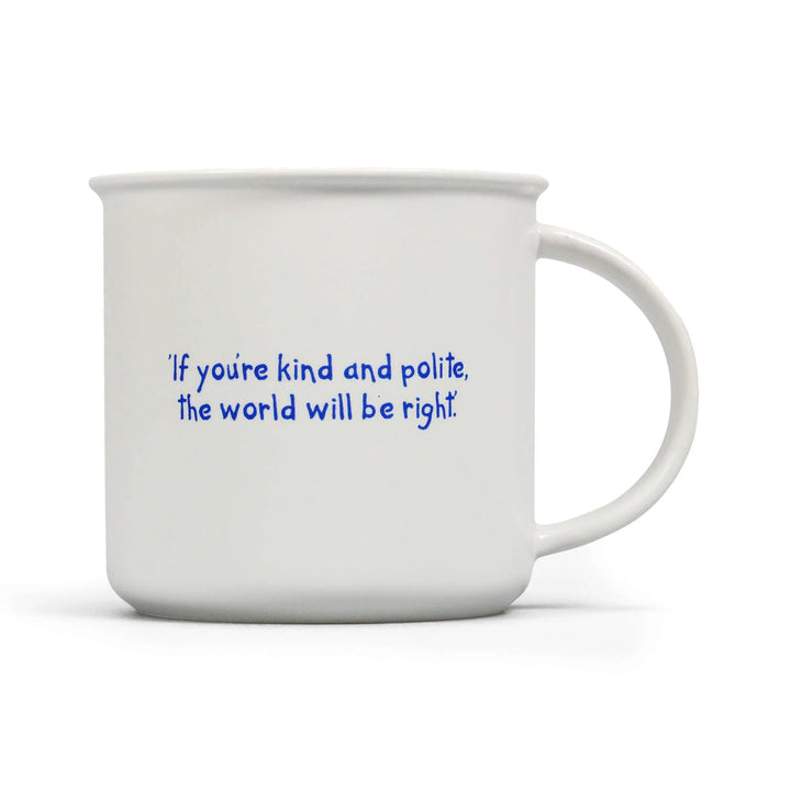 Paddington Bear Kind & Polite Enamel-Style Mug – 350ml