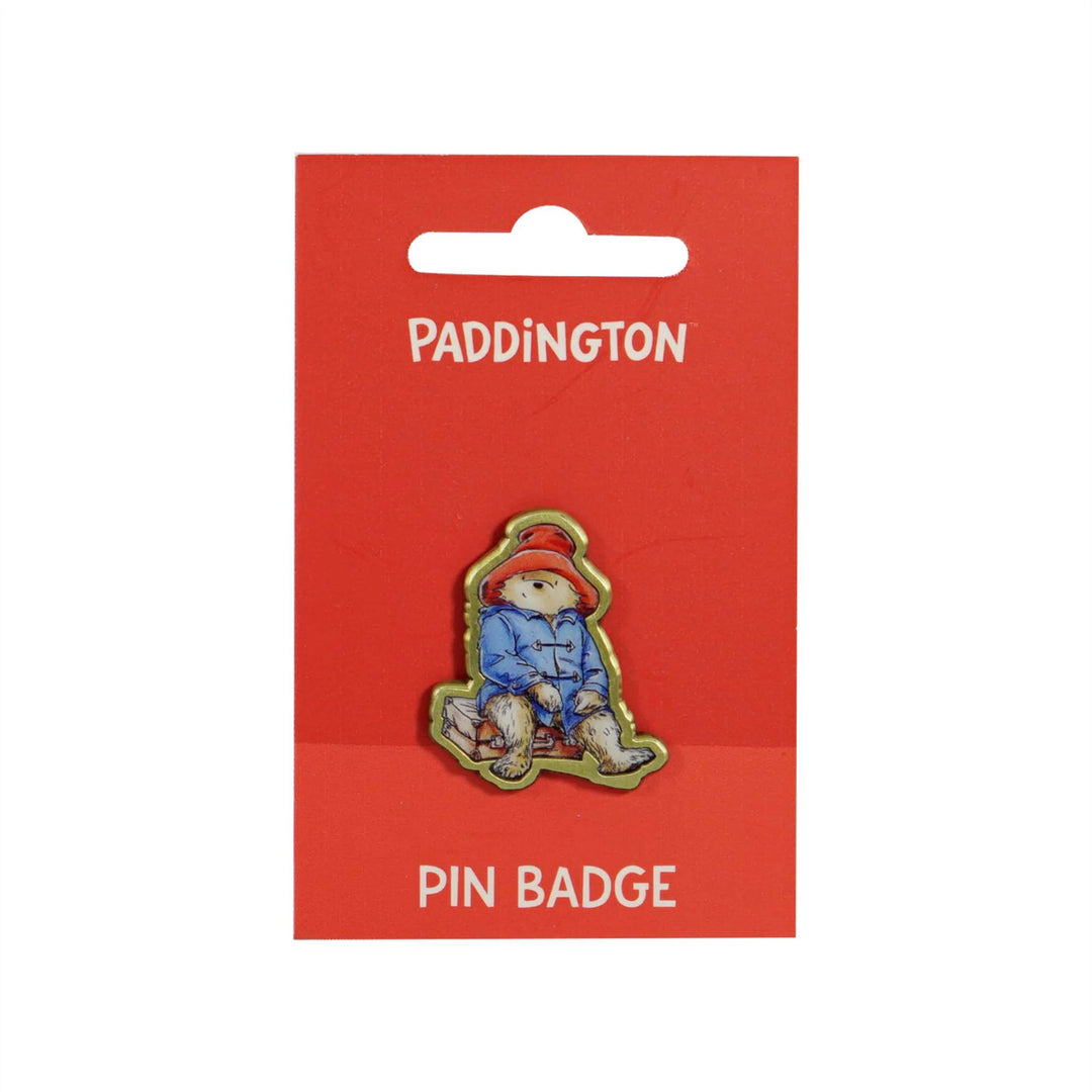 Classic Paddington Bear Full-Length Enamel Pin Badge