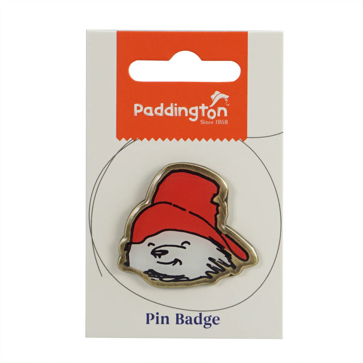 Paddington Bear Face Enamel Pin Badge