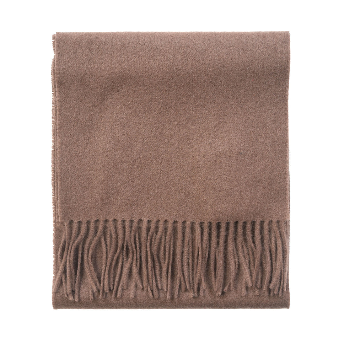 Edinburgh Cashmere Premium Lightweight Scarf - Ultra-Soft Luxury Wrap - TAUPE