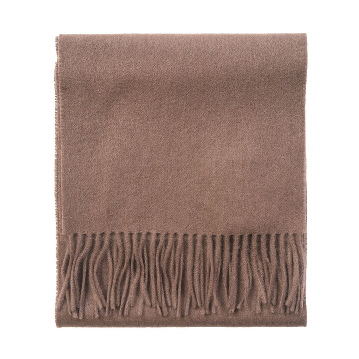 Edinburgh Cashmere Premium Lightweight Scarf - Ultra-Soft Luxury Wrap - TAUPE