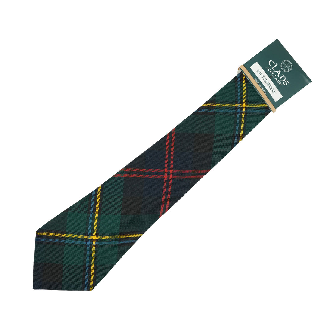 Traditional Scottish Clan Tartan Tie – Traditional Plaid Necktie - MALCOLM