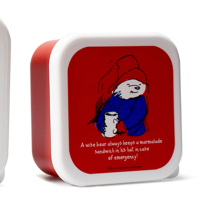 Paddington Bear Nesting Snack Boxes – Set of 3