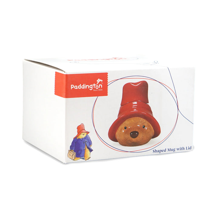 Paddington Bear Shaped Ceramic Mug with Hat Lid – 300ml