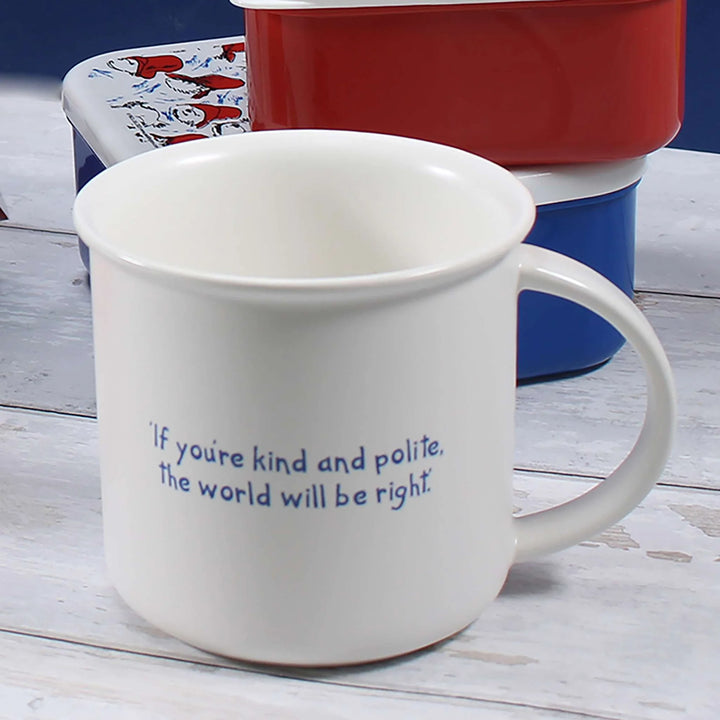 Paddington Bear Kind & Polite Enamel-Style Mug – 350ml