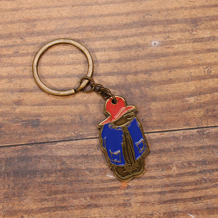 Paddington Bear Full-Length Metal & Enamel Keyring