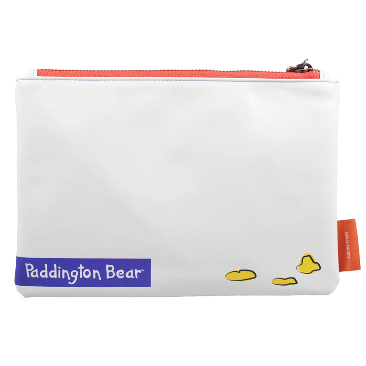 Paddington Bear Marmalade Pouch – Faux Leather Travel & Cosmetic Bag