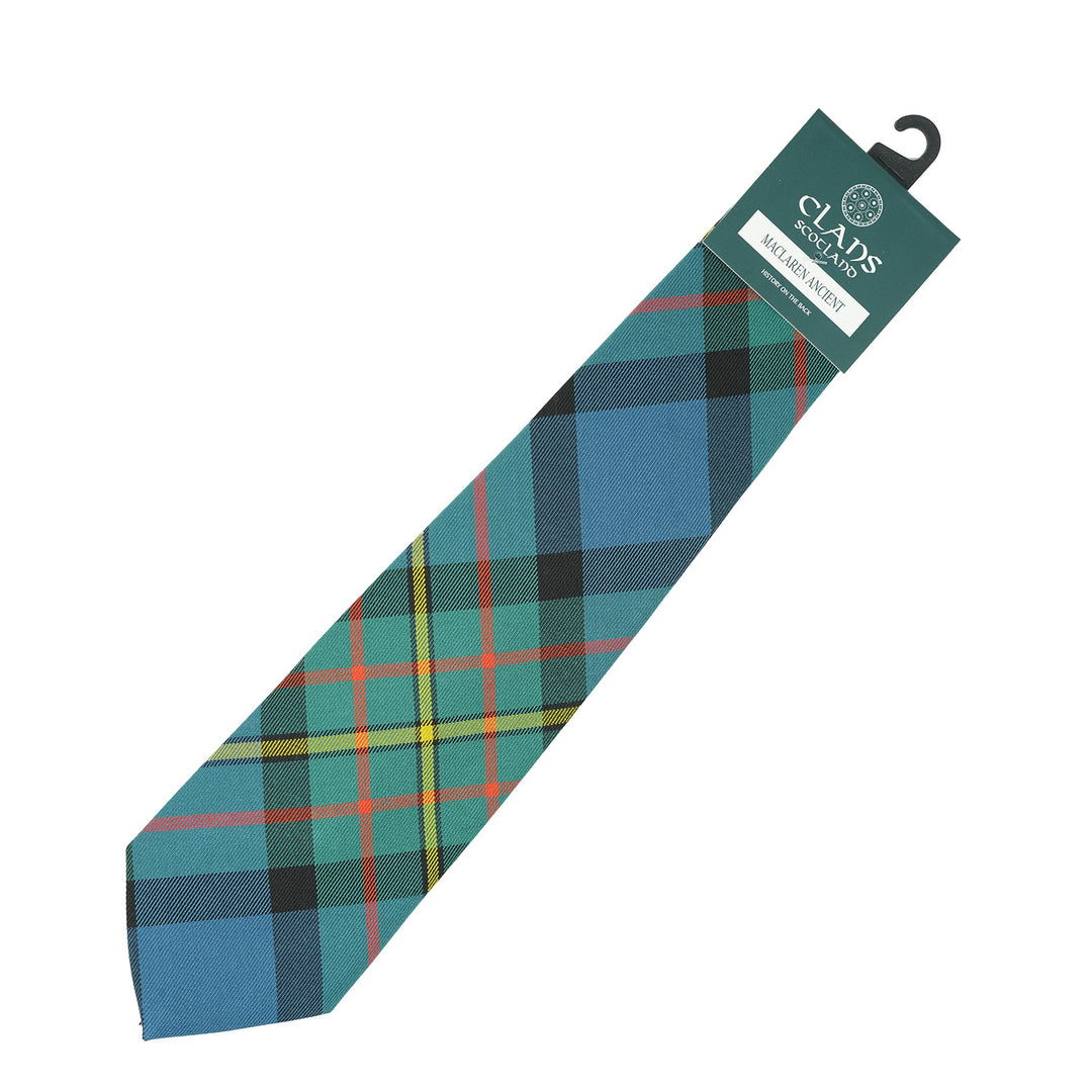 Clan Tartan Tie - Traditional Scottish Plaid Designs