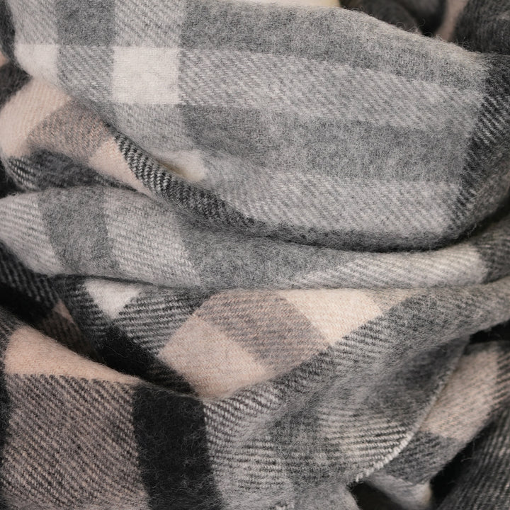 100% Lambswool Scarf – Traditional Tartan & Check Designs - Made in Scotland - Fashion Natural