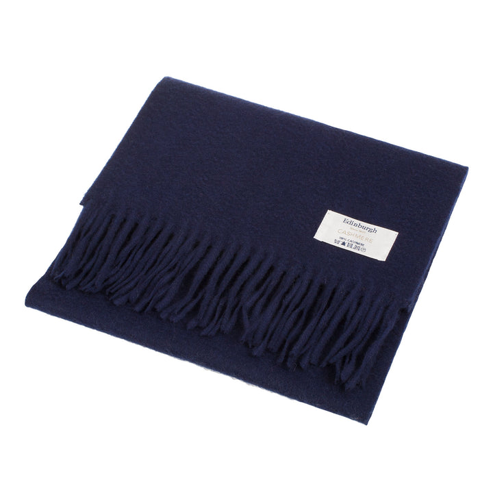 Edinburgh Cashmere Scarf  Navy