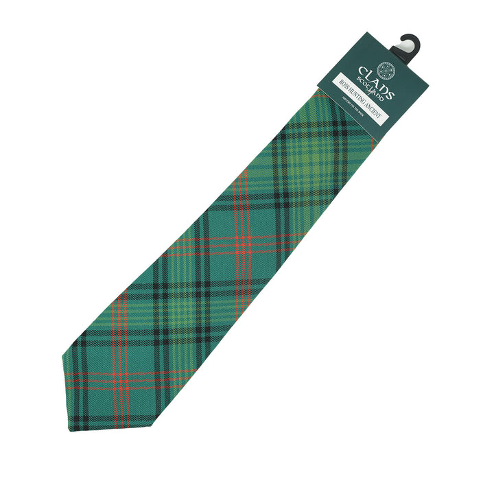 Clan Tartan Tie - Traditional Scottish Plaid Designs