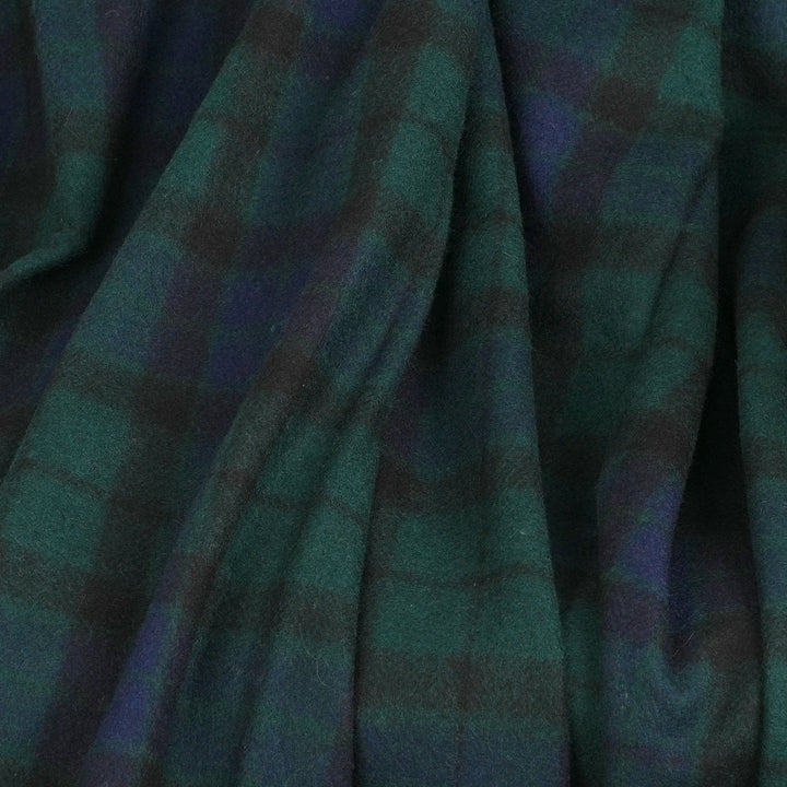 Scottish Tartan Wool-Blend Blanket Throw – Highland Comfort - MACKAY