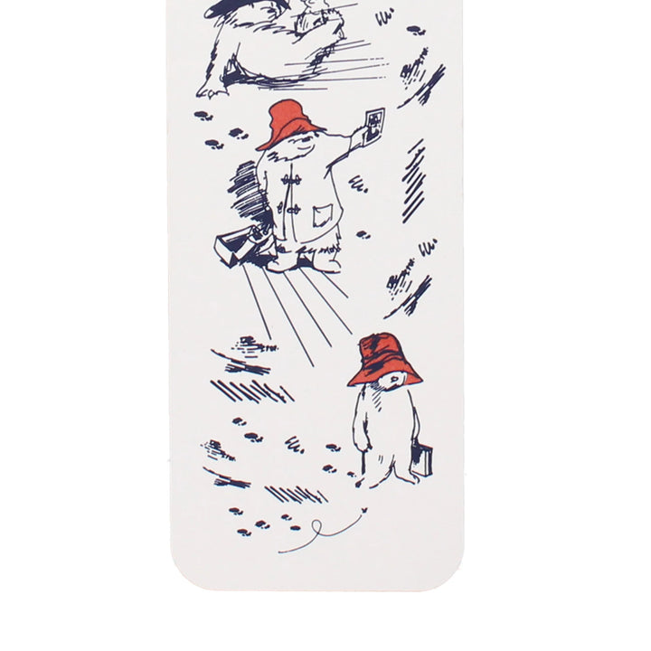 Paddington Bear Storybook Sketch Paper Bookmark with Ribbon