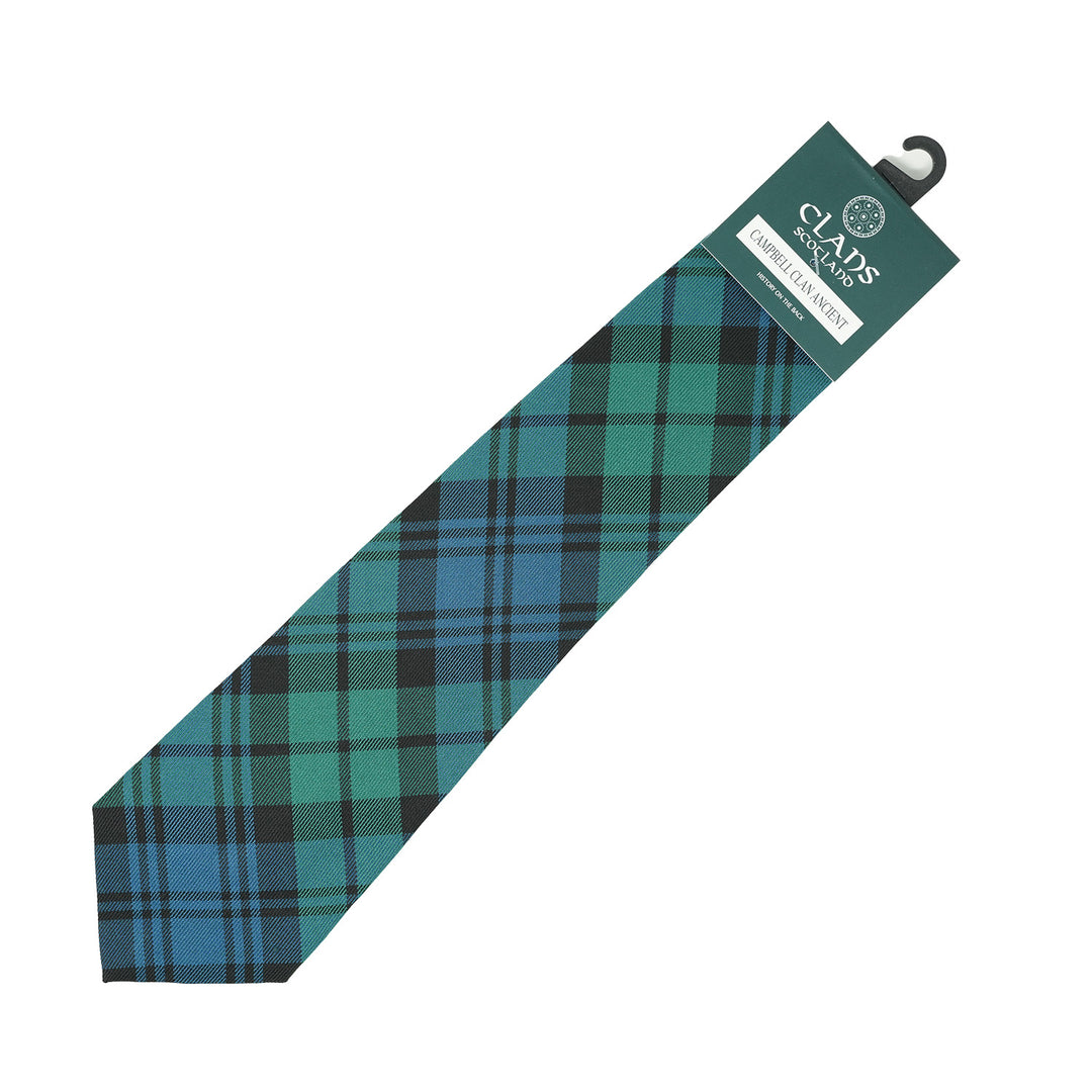 Clan Tartan Tie - Traditional Scottish Plaid Designs