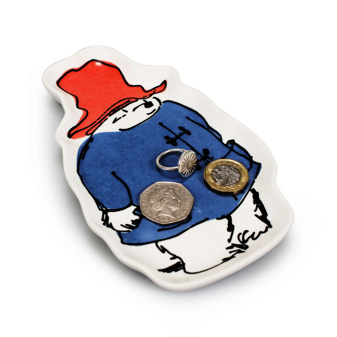 Paddington Bear Shaped Ceramic Trinket Dish – 18cm