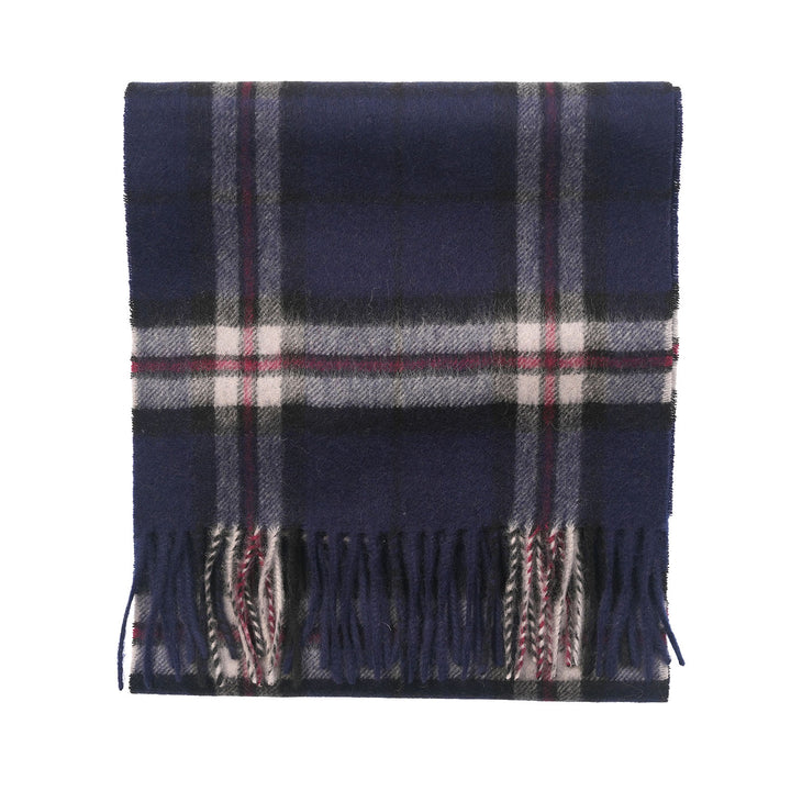Edinburgh Cashmere Premium Lightweight Scarf - Ultra-Soft Luxury Wrap - THOMSON NAVY