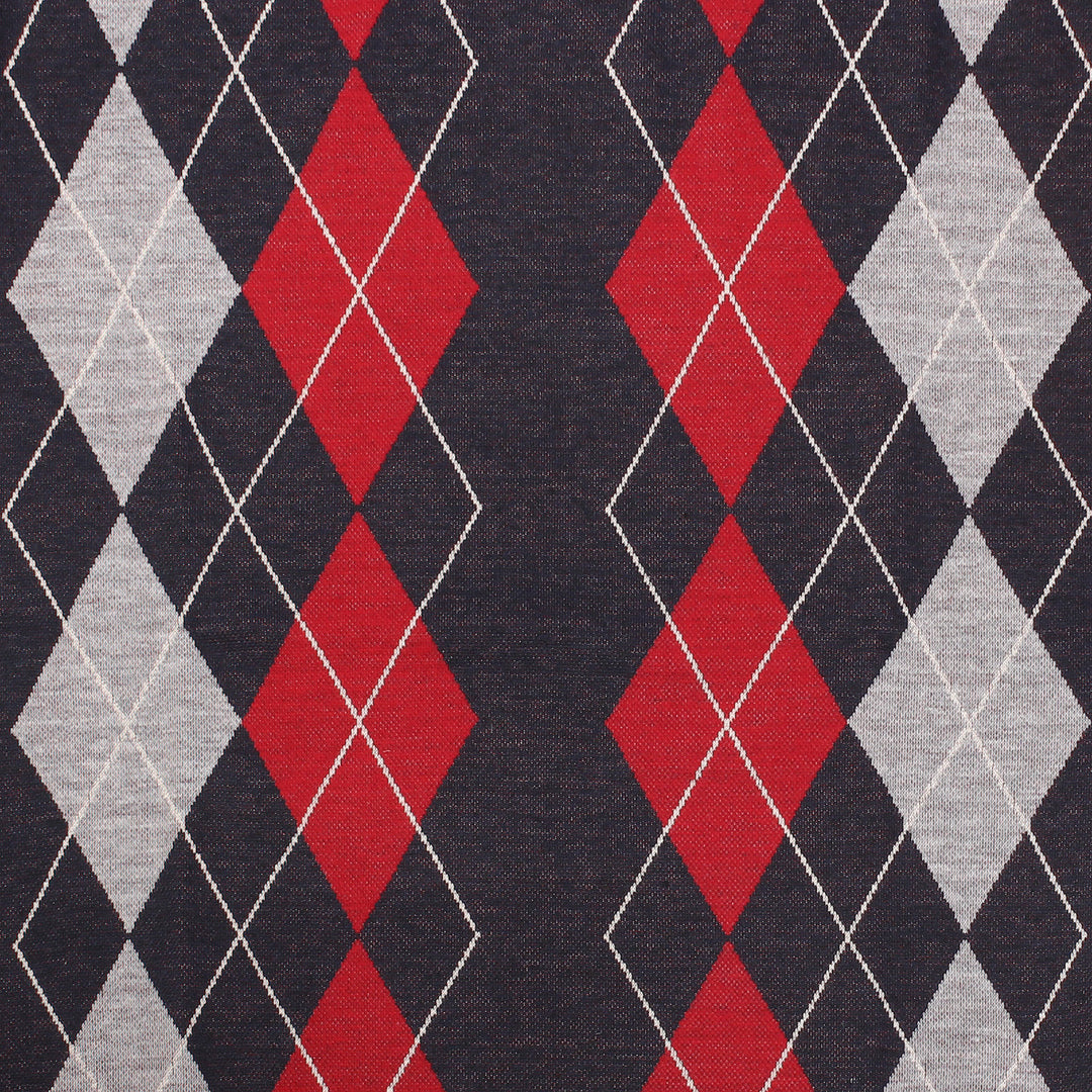 Men's Argyle Ballantrae Jumper Crew Nec  Navy