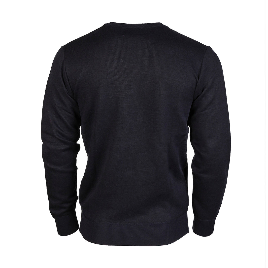 Men's Argyle Ballantrae Jumper Crew Nec  Navy