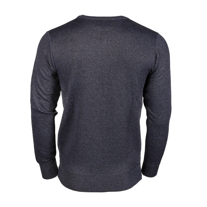 Men's Argyle Ballantrae Jumper Crew Nec  Navy Melange