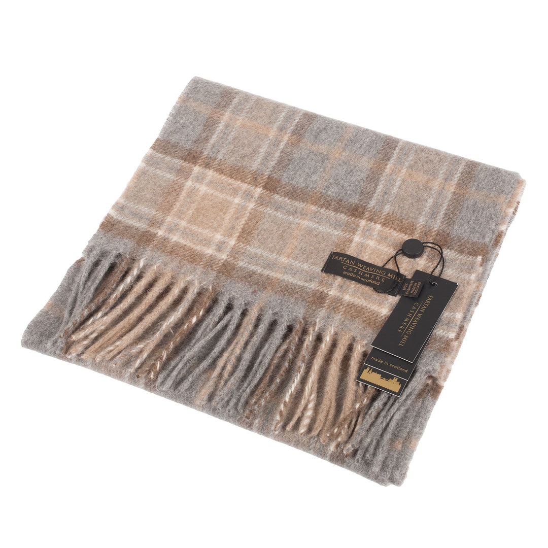 Tartan Weaving Mill 100% Cashmere Scarf