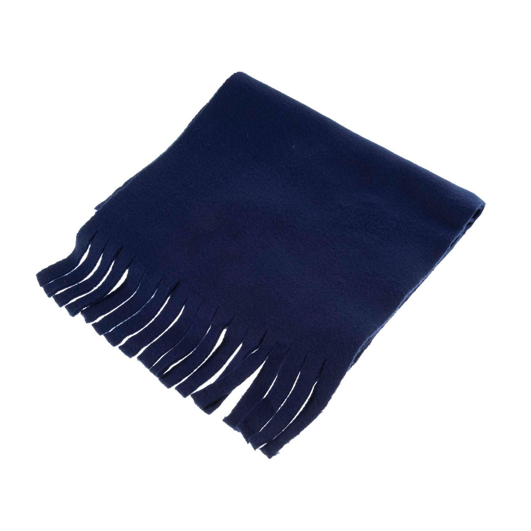 Tartan Soft Touch Scarf Navy