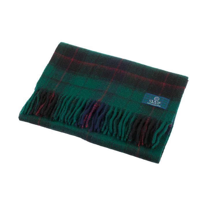 Lambswool Scottish Tartan Clan Scarf  Davidson