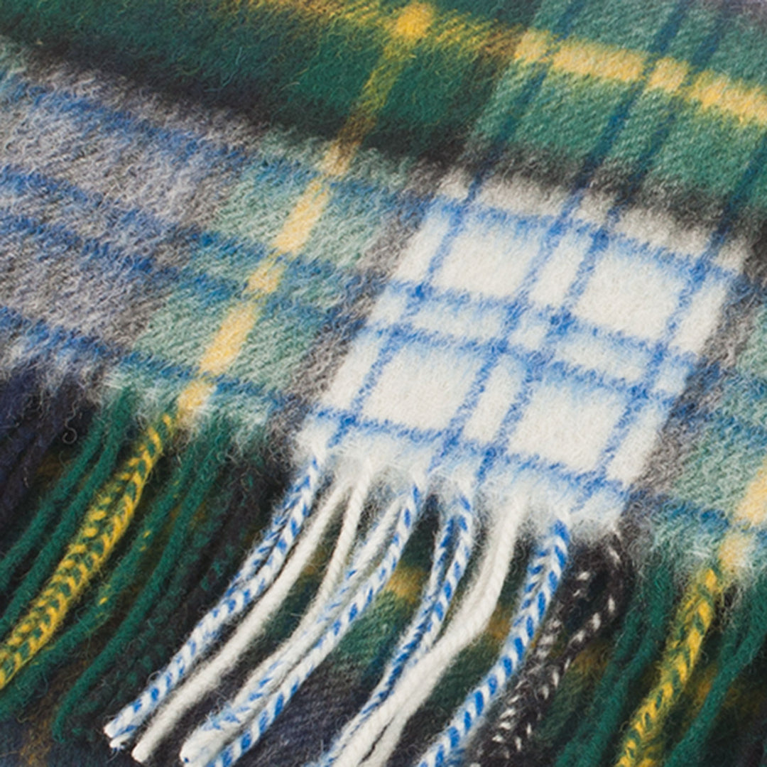 Lambswool Scottish Tartan Clan Scarf  Gordon Dress