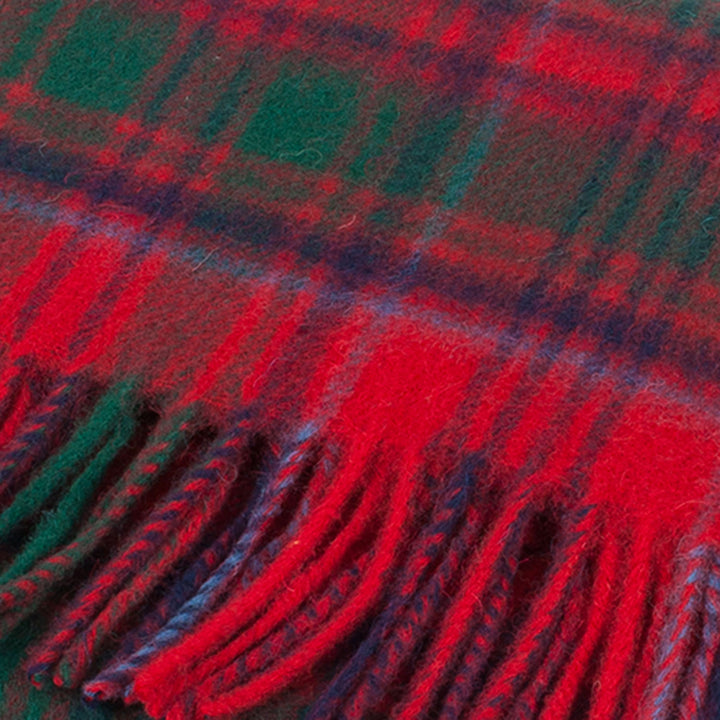 Lambswool Scottish Tartan Clan Scarf  Grant