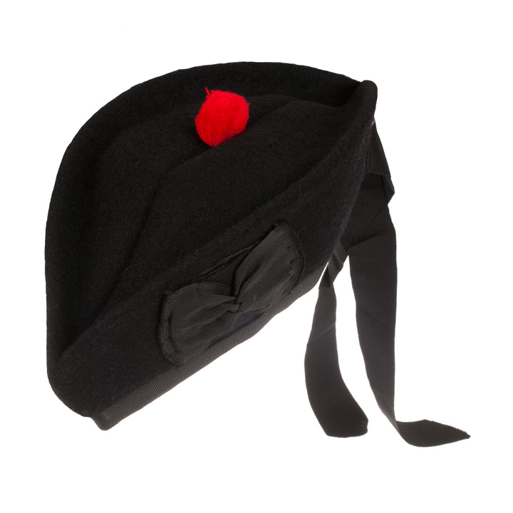 Gents Glengarry Plain Black