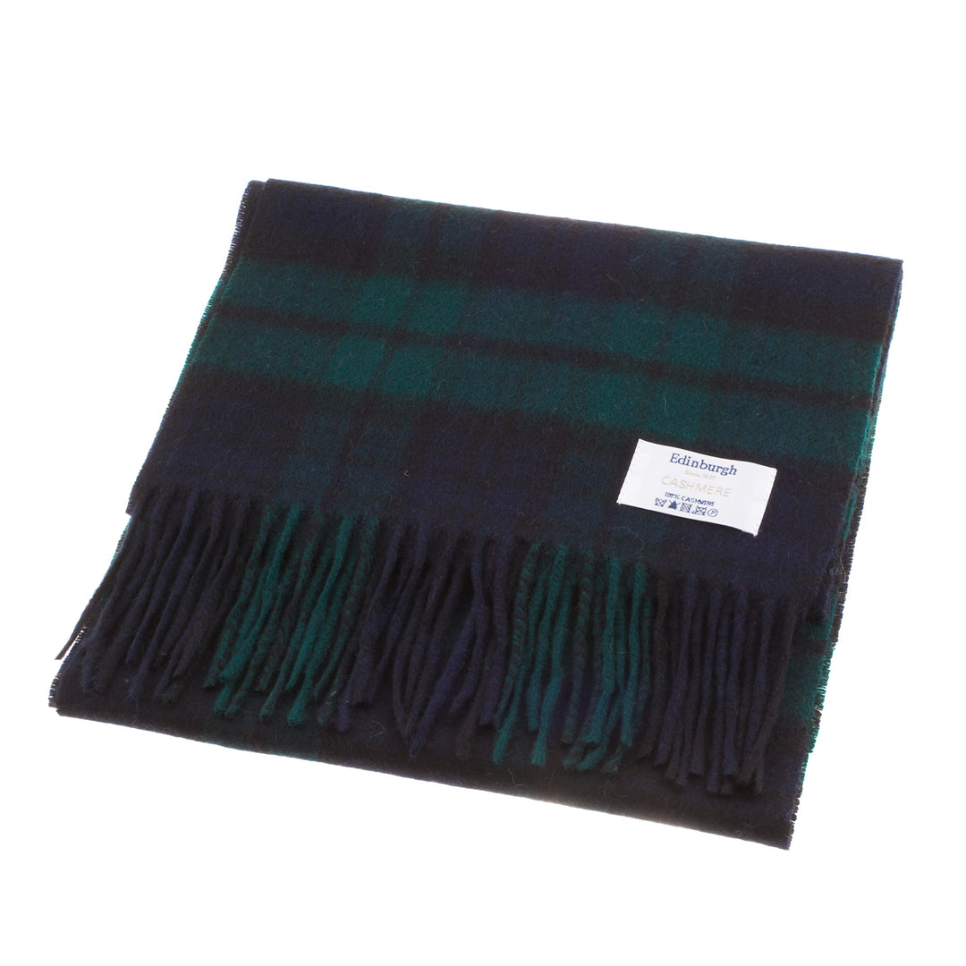 Edinburgh Cashmere Scarf  Black Watch