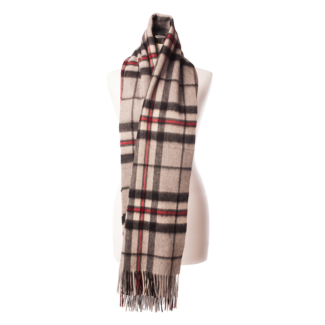 Edinburgh Lambswool Stole  Thomson Grey