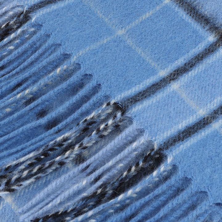 Edinburgh 100% Lambswool Scarf  Baby Blue