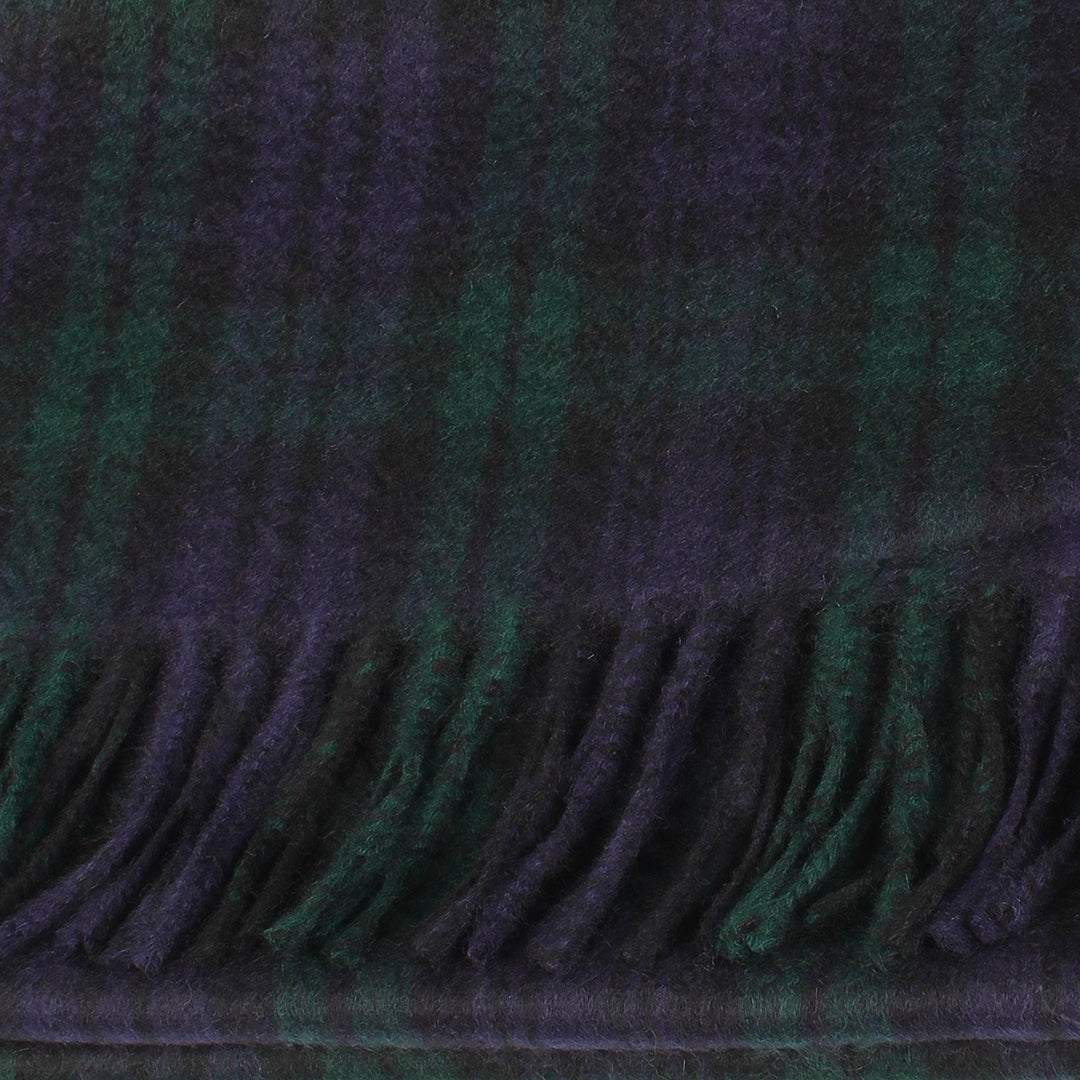 100% Cashmere Woven Scarf Dalton Black Watch