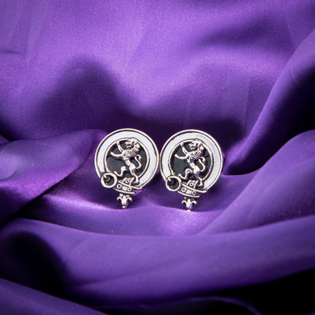 Clan Cufflinks Rampant Lion