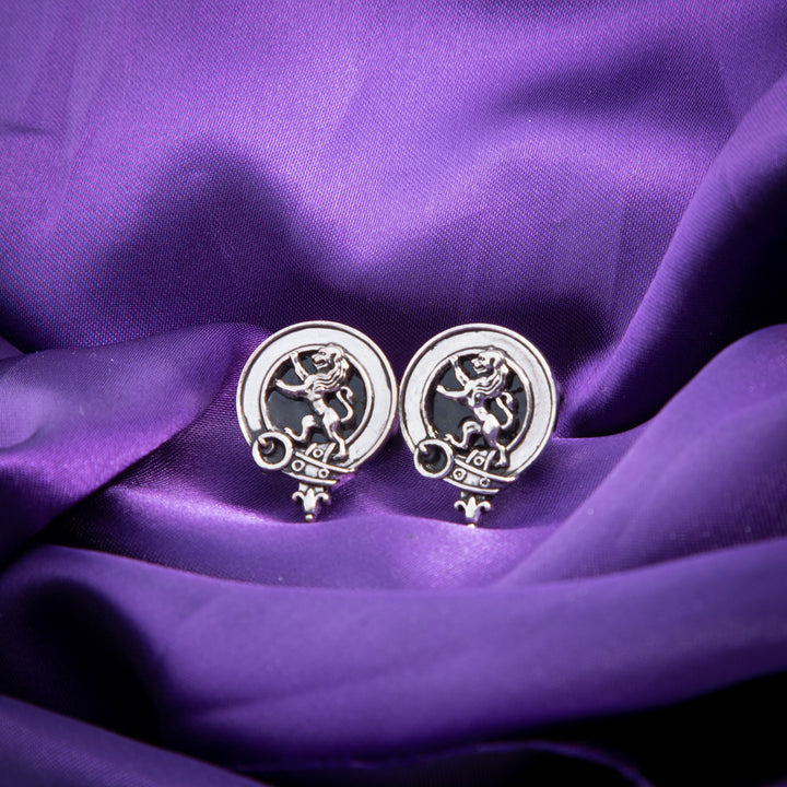 Clan Cufflinks Rampant Lion